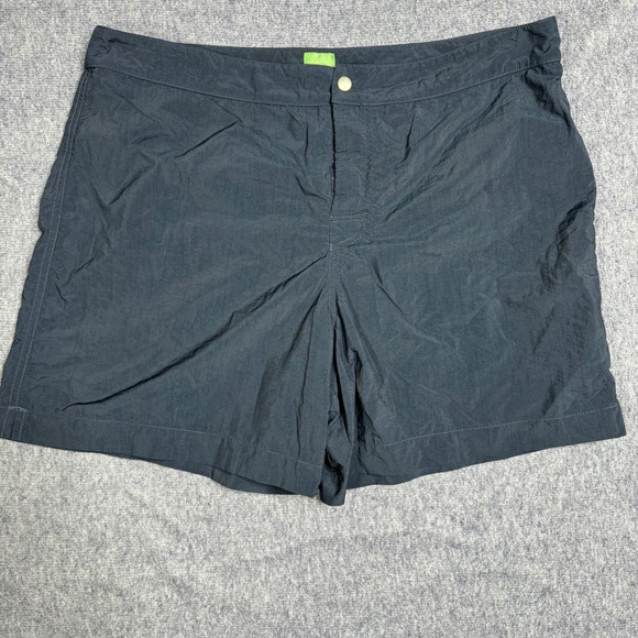 Sid Mashburn Other - Sid Mashburn Mens Shorts Swim Trunks Navy Blue Lined Size 36‎ Measure 35 Button